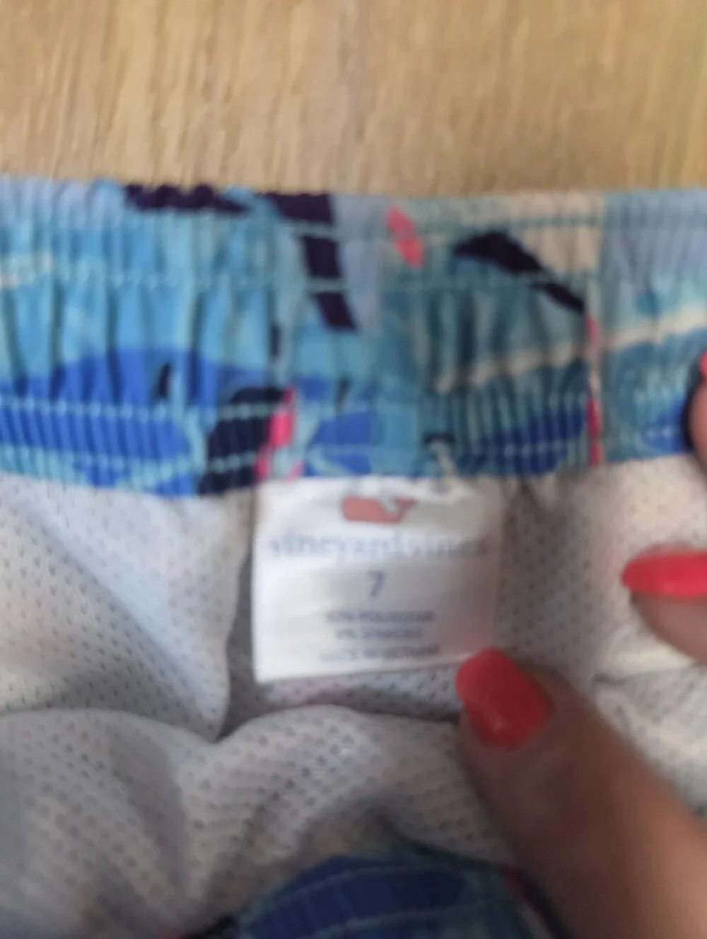Vineyard Vines Light Blue Airplane Print Swim Trunks